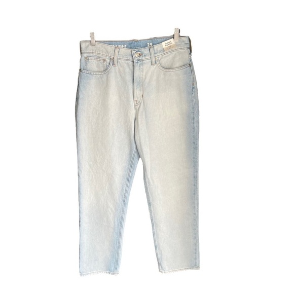 J. Crew - NWT High-rise '90s Classic Straight Fit Jean in Waterside Wash Sz 29 - Picture 4 of 10